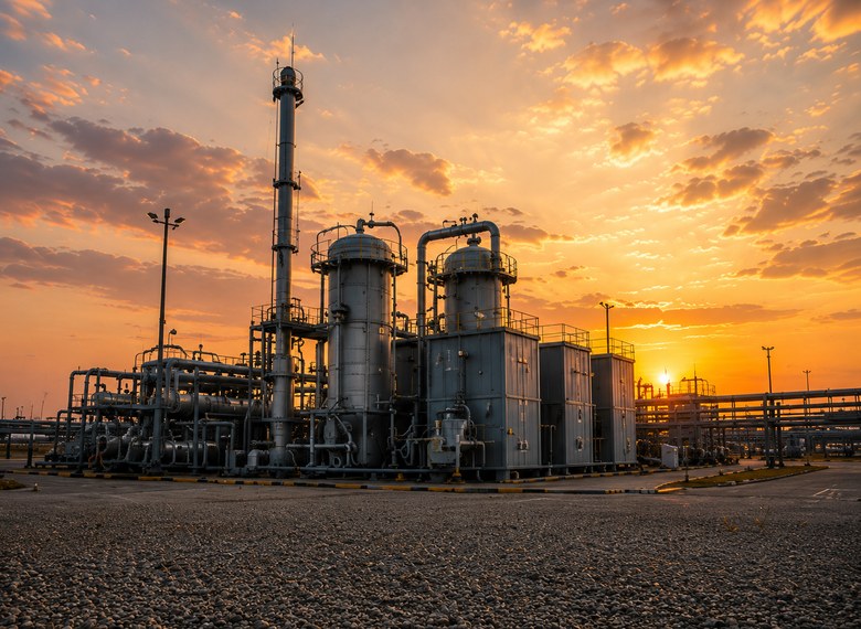 Underground gas storage compressor station